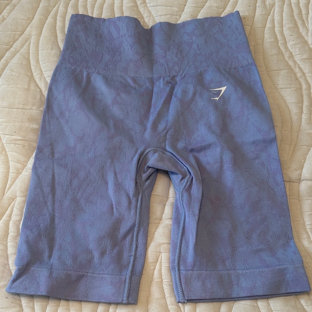 Gymshark Women's Adapt Animal Shorts in Light Blue